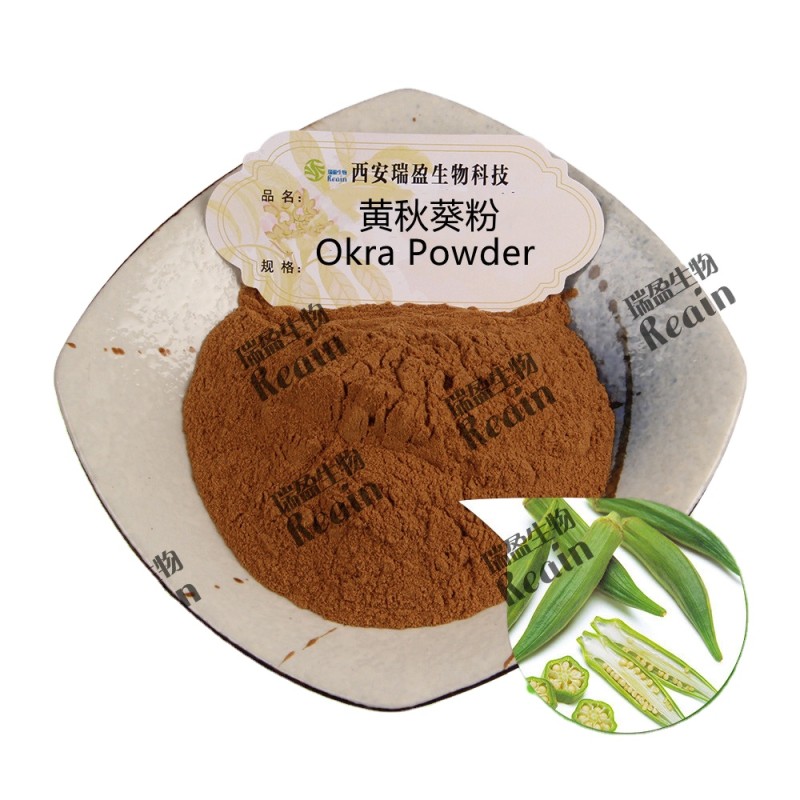 Free Sample Natural 100% Vegetable Powder Bulk Okra Powder