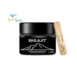 100%纯喜马拉雅黄腐酸Shilajit树脂草药提取物在瓶矿物质补充剂