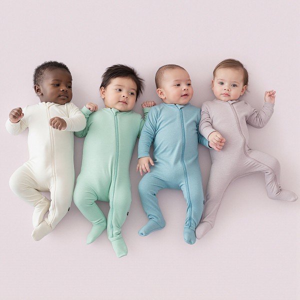Baby Romper Factory - Wholesale Zipper Footied