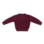 Kids Sweater Factory - Solid Crewneck Computer Knitted