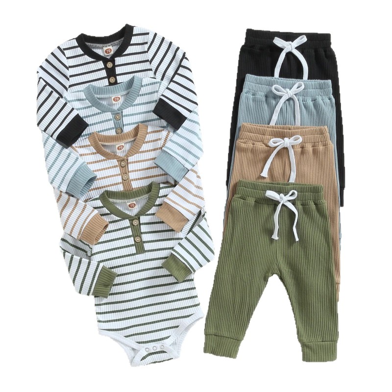 Baby Bodysuit Manufacturer - Spring Bamboo Ribbed