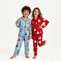 Children Pajamas Factory - Christmas Print Custom