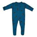 Baby Pajamas Manufacturer - Bamboo Footie Zipper Custom