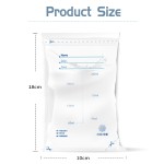 Breast Milk Bag Supplier - Double Zipper PET Material