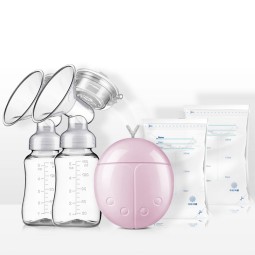 Breast Milk Pump Supplier - Premium Two Silica Gel Bottles