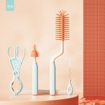 Manual Cleaner Manufacturer - Handheld Silicon Straw Brush