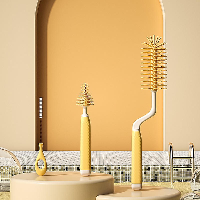 Manual Cleaner Manufacturer - Handheld Silicon Straw Brush