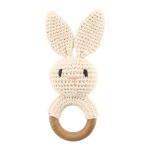 Crochet Rattle Supplier - Handmade Bunny Ring