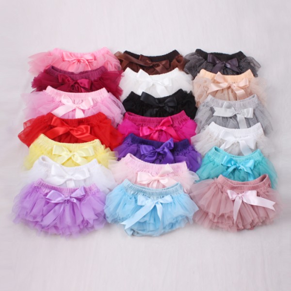 Chiffon Bloomer Factory - Ruffle Bowknot Cover