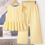 Korean Set Manufacturer - Sleeveless Lace Vest