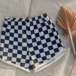 Checkerboard Shorts Supplier - Boho Plaid Neutral