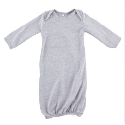 Sleeping Gown Supplier - Heather Grey Long