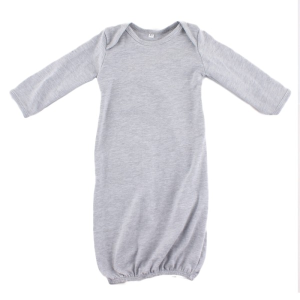 Sleeping Gown Supplier - Heather Grey Long