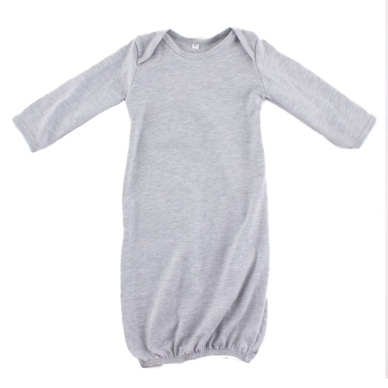 Sleeping Gown Supplier - Heather Grey Long