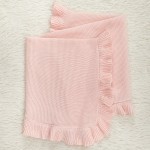 Infant Blanket Manufacturer - Ruffled Knitted Wool