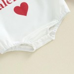 Valentine Romper Supplier - Letter Print Long