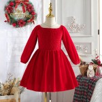 Velvet Dress Manufacturer - Christmas Red Green