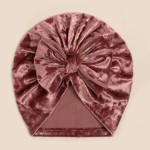 Bow Beanie Supplier - Velvet Pullover Hat