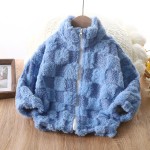 Fuzzy Jacket Supplier - Checkered Cozy Fleece
