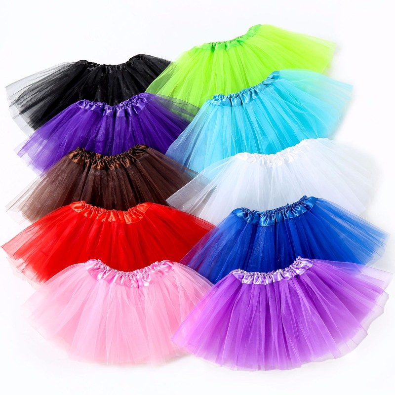 Gauze Skirt Supplier - 3 Layers Solid Color