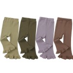 Ruffle Pants Manufacturer - Ribbed Knit Bell