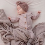 Baby Turban Supplier - Waffle Knit Bun