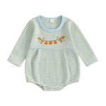 Halloween Suit Manufacturer - Waffled Pumpkin Embroidered