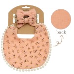 Double Gauze Bib Factory - Printed Bow Headband