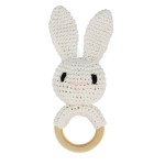 Crochet Rattle Supplier - Handmade Bunny Ring