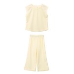 Ice Silk Set Manufacturer - Sleeveless Vest Pants