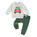 Christmas Tracksuit Factory - Toddler Truck Design