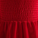 Velvet Dress Manufacturer - Christmas Red Green