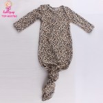 Knotted Gown Factory - Leopard Printed Cotton