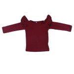 Flutter Top Supplier - Ruffle Sleeve Cotton