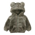Lambskin Coat Manufacturer - Cartoon Bear Hooded