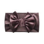 Gold Headband Factory - Velvet Big Bow