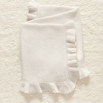 Infant Blanket Manufacturer - Ruffled Knitted Wool