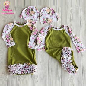 Baby Gown Supplier - Floral Icing Ruffle
