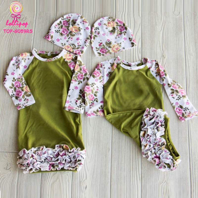 Baby Gown Supplier - Floral Icing Ruffle