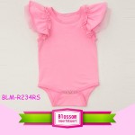 Baby Romper Manufacturer - Floral Flutter Ruffle