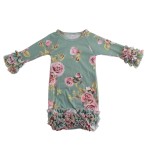 Baby Gown Manufacturer - Cotton Icing Ruffle