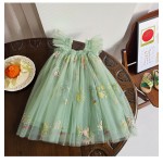 Tutu Dress Manufacturer - Floral Embroidery Ruffle