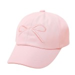 Ponytail Hat Supplier - Embroidered Bow Visor