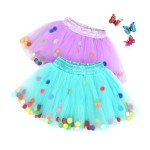 Pom Pom Skirt Supplier - Colorful Tulle Tutu