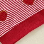 Valentine Sweatshirt Factory - Heart Embroidery Long