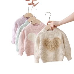 Valentine Sweater Factory - Heart Pattern Knitted