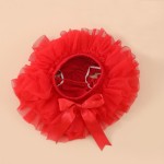 Christmas Bloomers Manufacturer - Red Tulle Ruffled