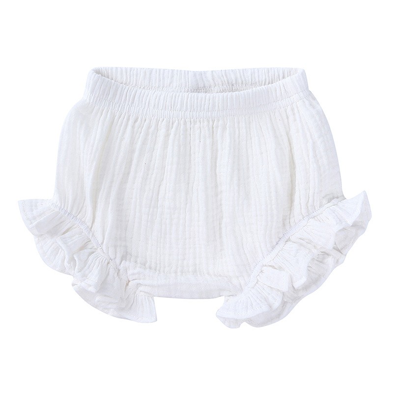 Boutique Shorts Supplier - Muslin Cotton Ruffle