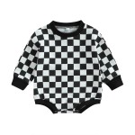 Checkered Romper Supplier - Retro Oversized Sweatshirt