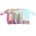 Baby Gown Manufacturer - Cotton Icing Ruffle
